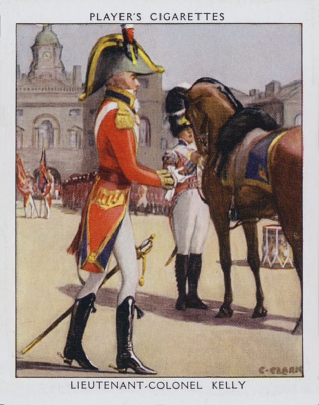 Tenente Coronel Kelly (cor litho) de Christopher (after) Clark