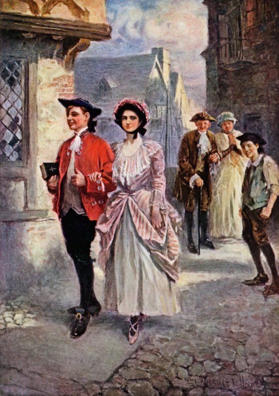 Sally In Our Alley (cor litho) de Clarence F. Underwood