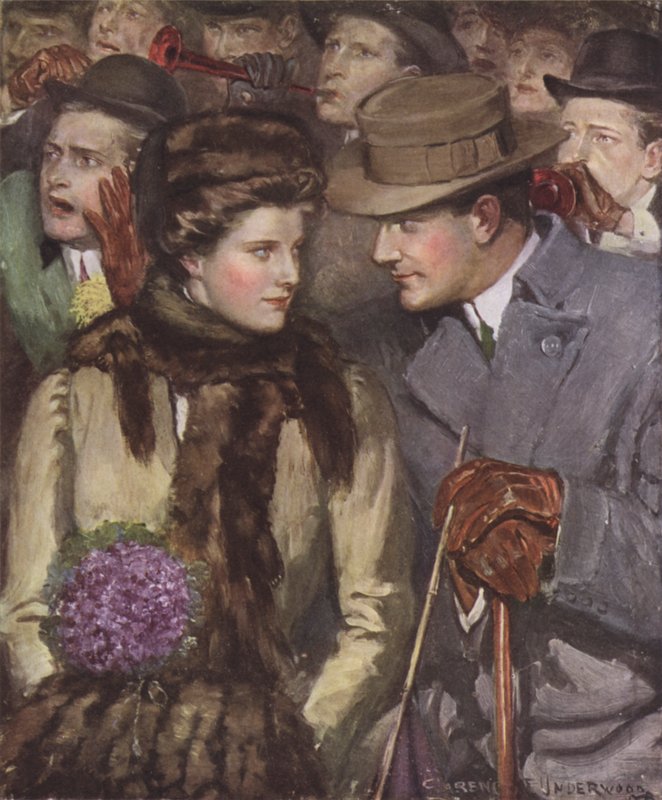 Os dois únicos no jogo de Clarence F. Underwood