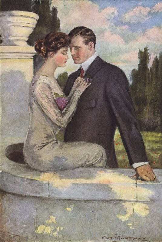 Violetas, por fidelidade de Clarence F. Underwood