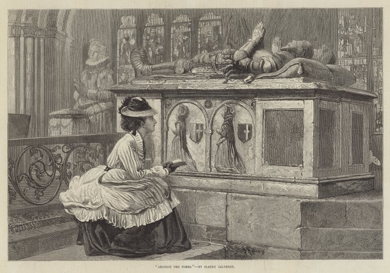 Entre os túmulos de Claude Andrew Calthrop