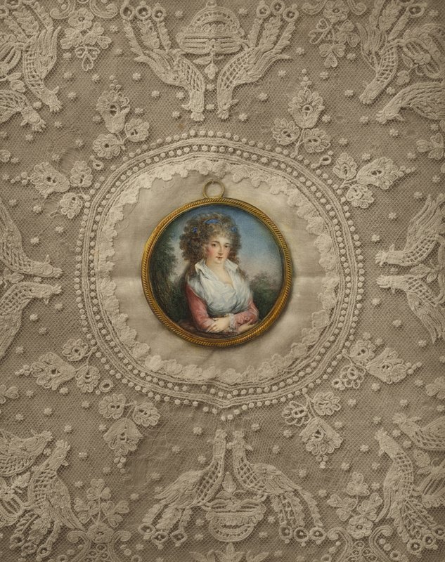 Retrato de uma mulher desconhecida de Claude Bornet