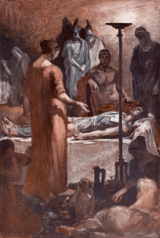 Ilustração para a Ilíada de Homero de Clement Goutier