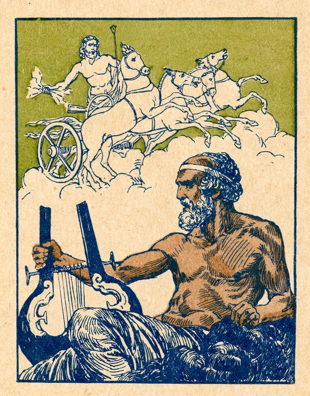 Ilustração para a Ilíada de Homero de Clement Goutier