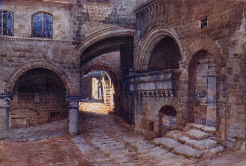Piazza Pellegrino, Viterbo de Commendator Formilli