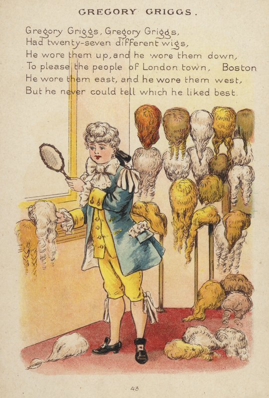 Rima de berçário: Gregory Griggs (chromolitho) de Constance Haslewood