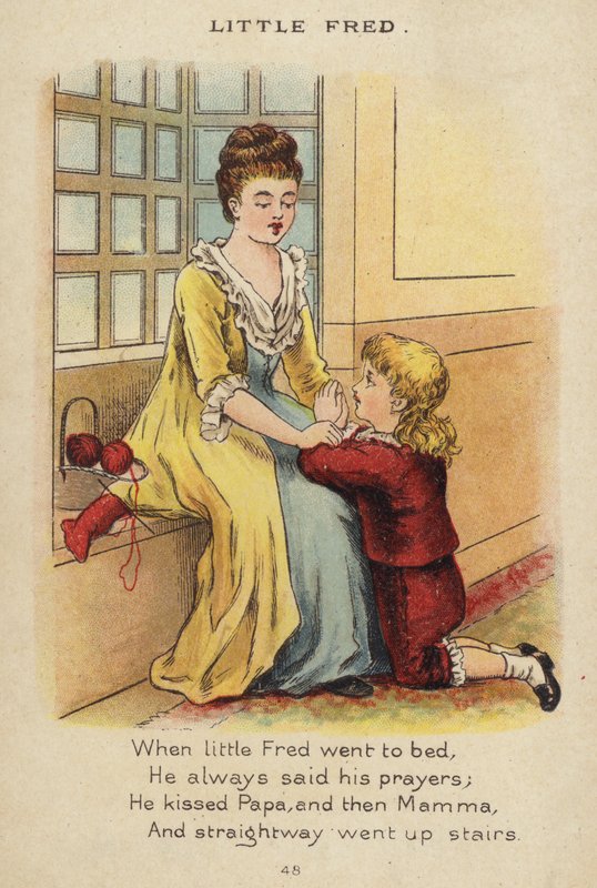 Rima de berçário: Pequeno Fred (chromolitho) de Constance Haslewood