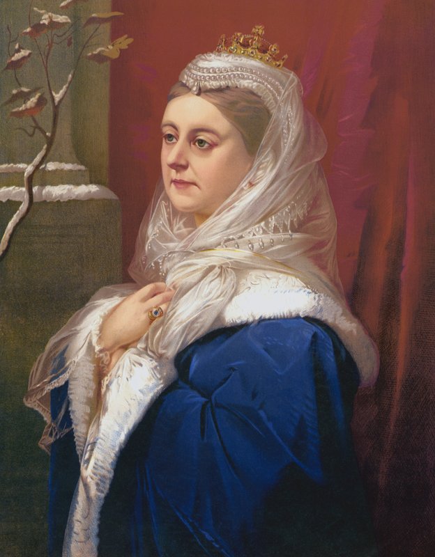 Inverno - Rainha Vitória de Constant Joseph Brochart