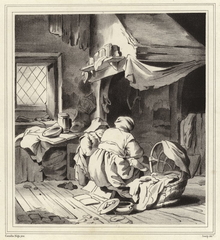 Cena doméstica de Cornelis Pietersz Bega