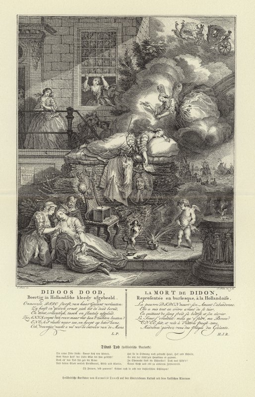 A morte do Dido de Cornelis Troost