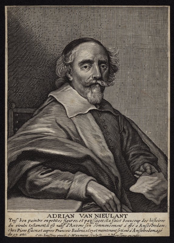 Adriaen van Nieulandt, o Jovem de Cornelius Janssen van Ceulen