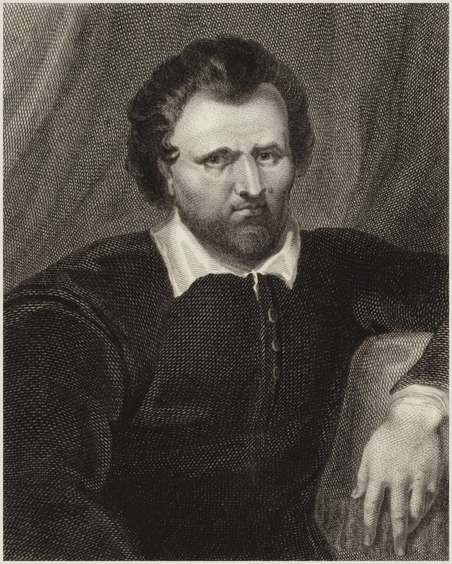 Ben Jonson de Cornelius Janssen van Ceulen