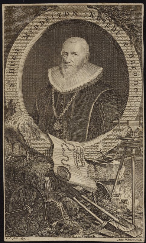 Hugh Myddleton de Cornelius Janssen van Ceulen