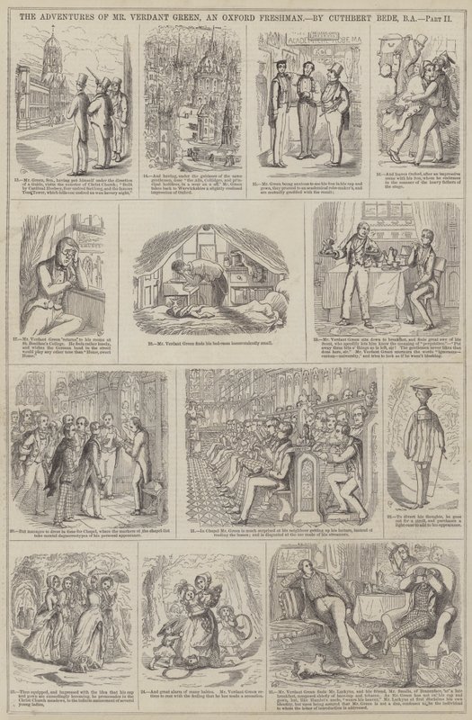As aventuras do Sr. Verdant Green, um calouro de Oxford de Cuthbert Bede
