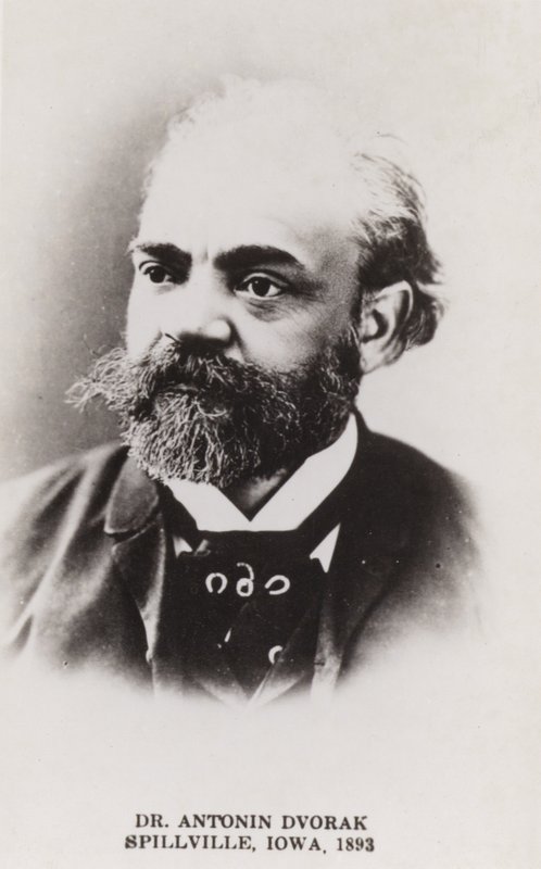 Antonin Dvorak em Spillville, Iowa, 1893 de Czech Photographer