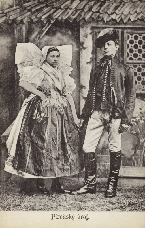 Traje tradicional de Plzensky de Czech Photographer