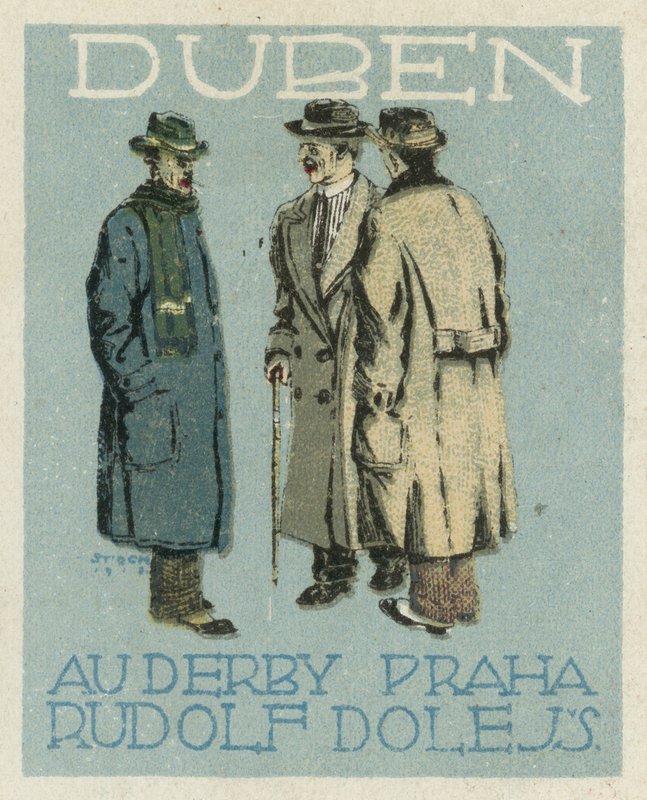 Abril. Au Derby Rudolf Dole moda, Praga de Czech School