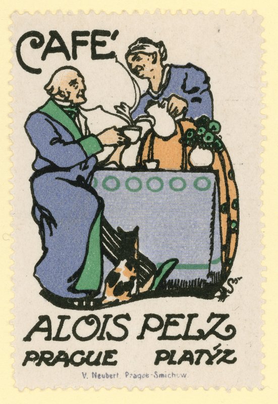 Cafe Alois Peltz, Praga de Czech School