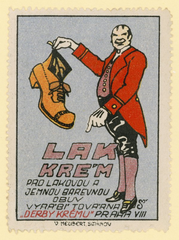 Polidor de sapato Derby de Czech School
