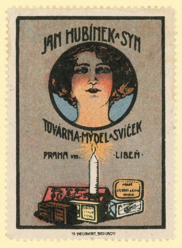 Fábrica de sabonetes e velas Jan Hubinek and Son de Czech School