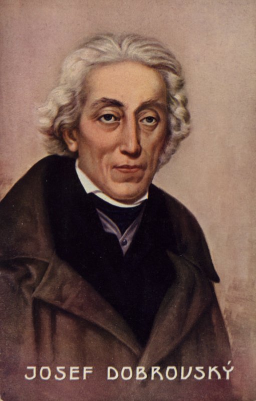 Josef Dobrovsky (1753-1829), filólogo e historiador tcheco de Czech School