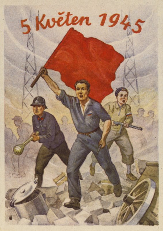 Revolta de Praga, Segunda Guerra Mundial, maio de 1945 de Czech School
