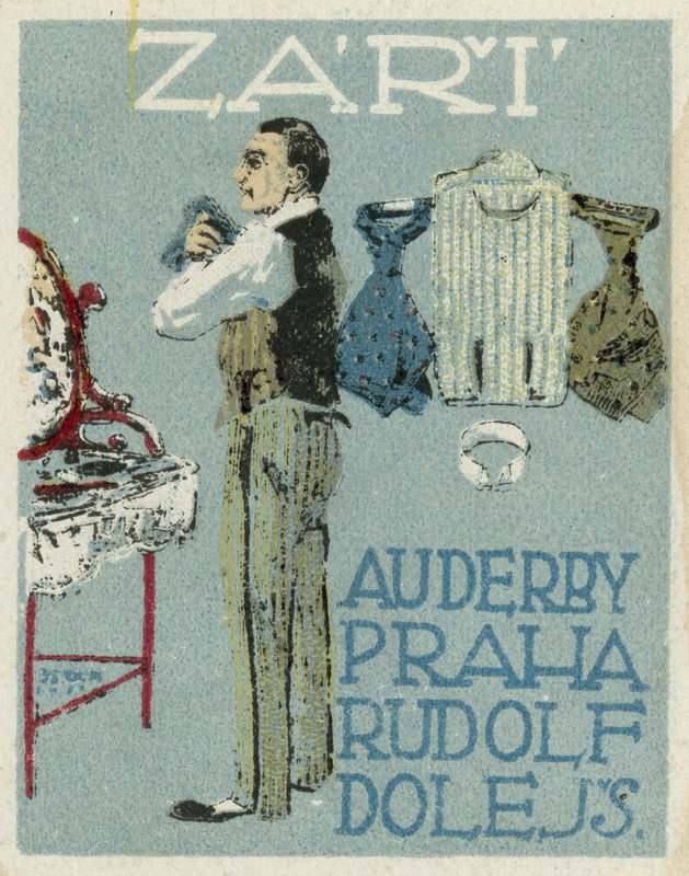 Setembro. Au Derby Rudolf Dole moda, Praga de Czech School