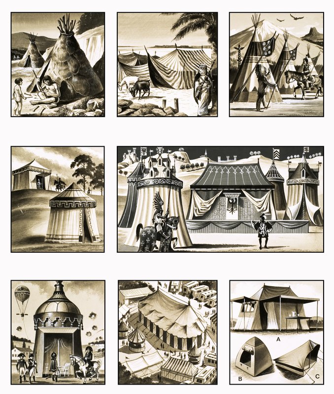 De então até agora: A história das tendas - casas em movimento de Dan Escott