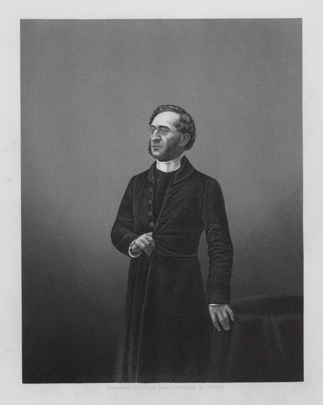 John Cumming, clérigo escocês (gravura) de Daniel John. Pound