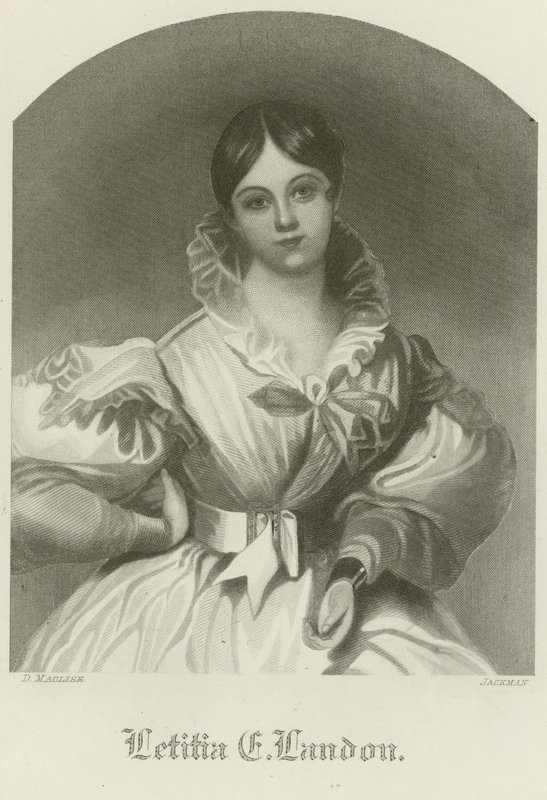 Letícia Elizabeth Landon de Daniel Maclise