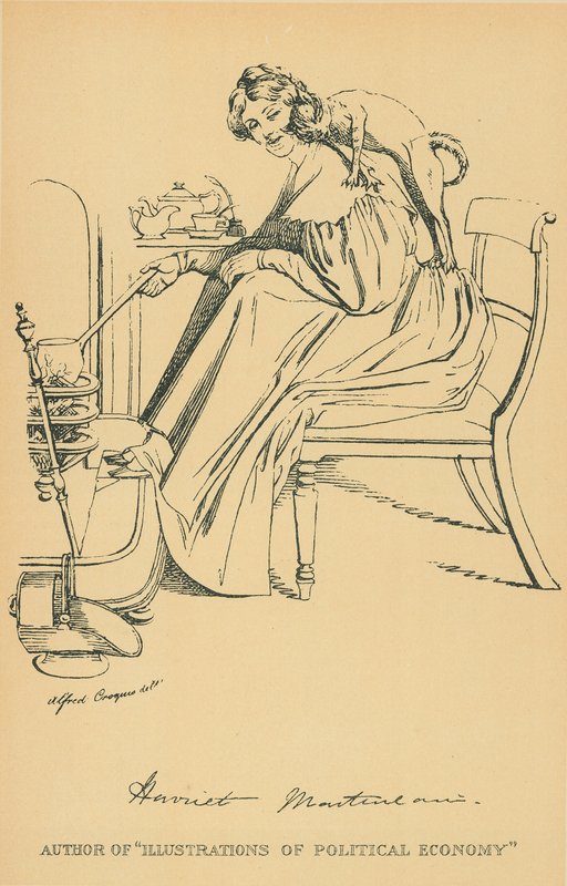 Senhorita Harriet Martineau de Daniel Maclise