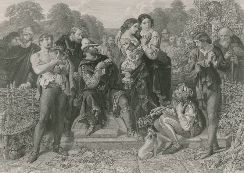 Orlando e o lutador, como você gosta de Daniel Maclise