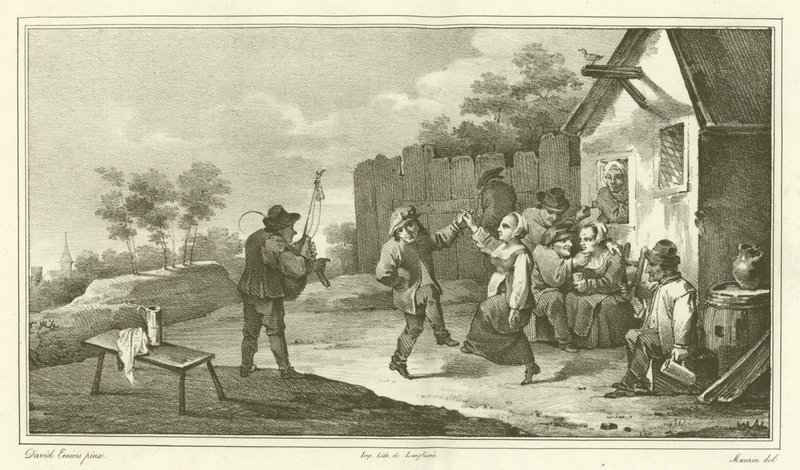 Festival da aldeia de David Teniers the Younger