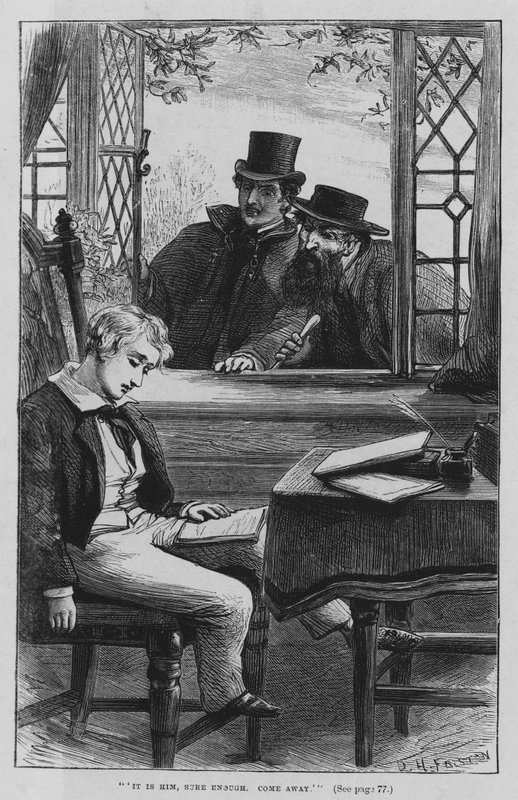 Ilustração para Oliver Twist de Charles Dickens (gravura) de David Henry Friston
