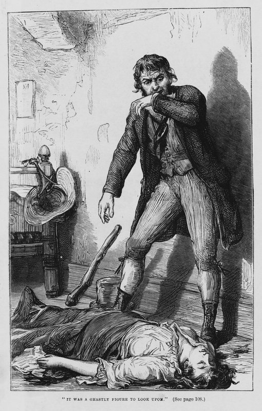 Ilustração para Oliver Twist de Charles Dickens (gravura) de David Henry Friston