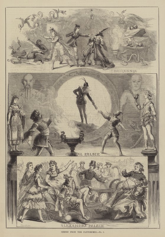 Cenas da Pantomima de David Henry Friston