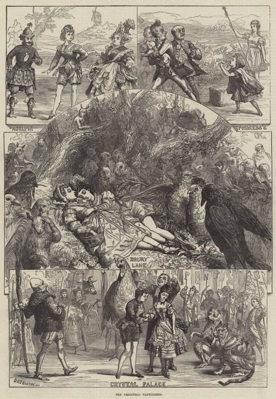 As pantomimas natalinas de David Henry Friston