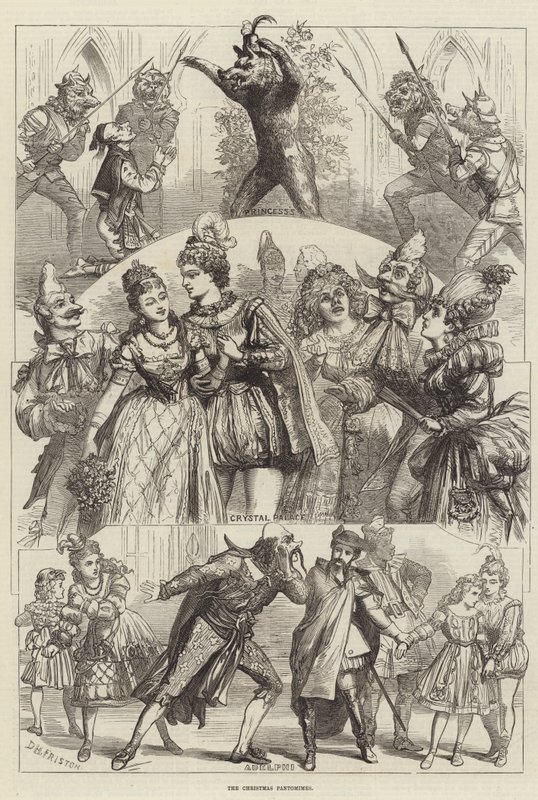 As pantomimas natalinas de David Henry Friston
