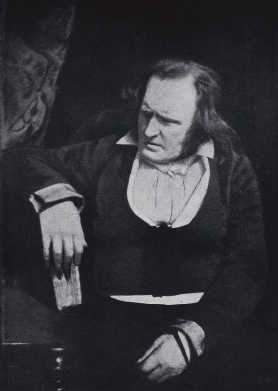 O autor professor John Wilson (Christopher North) (foto a p/b) de David Octavius (after) Hill