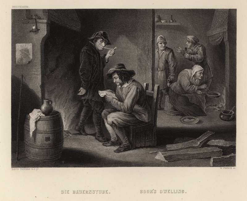Moradia de Broca de David Teniers the Younger