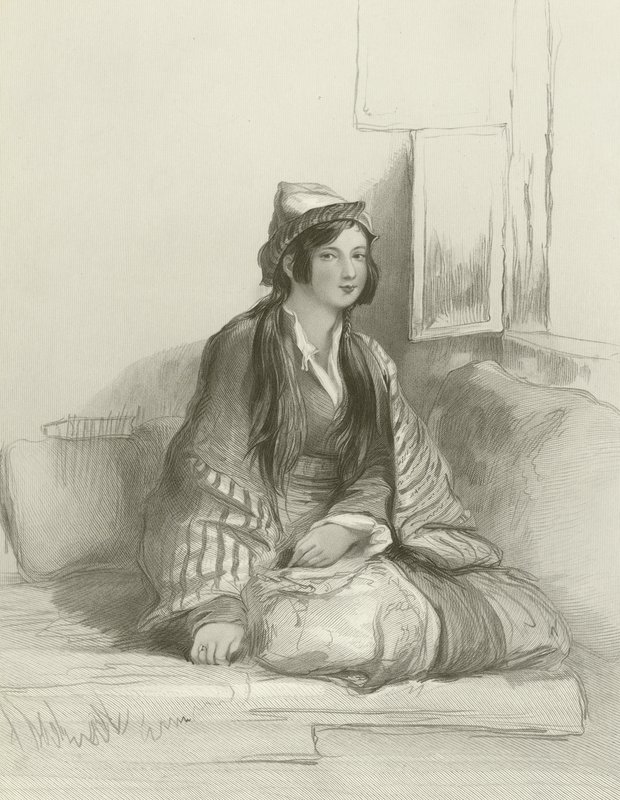 Uma dama circassiana de David Wilkie