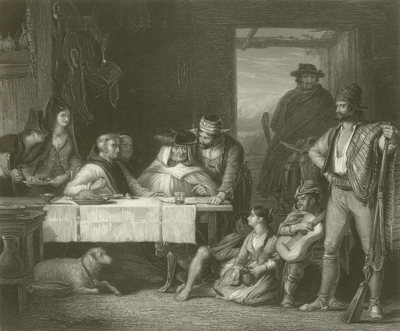 Um Conselho de Guerra da Guerrilha de David Wilkie