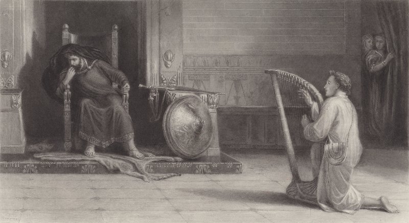 Um salmo de Davi de David Wilkie