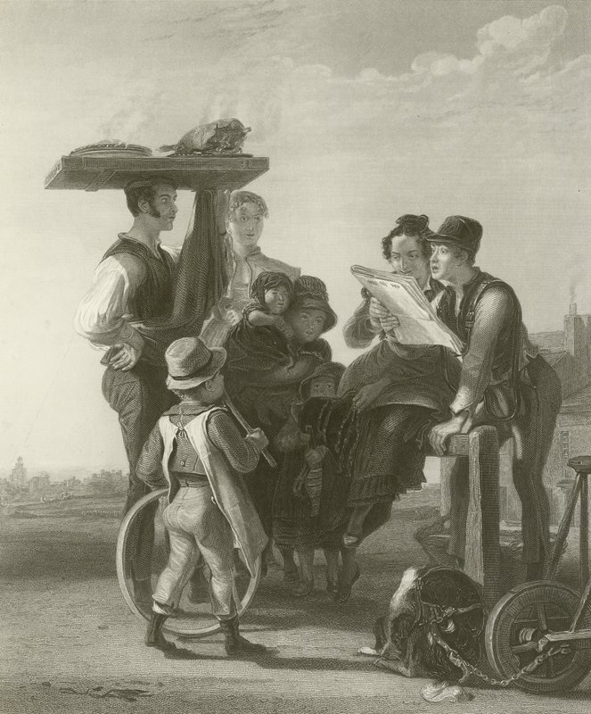 Lendo as notícias de David Wilkie