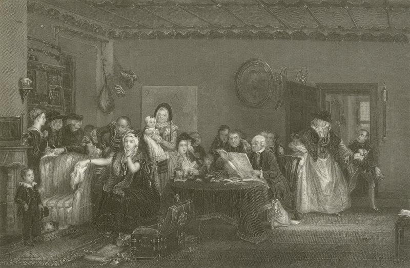 Lendo a Vontade de David Wilkie