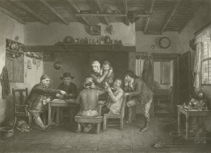 Os jogadores de cartas de David Wilkie