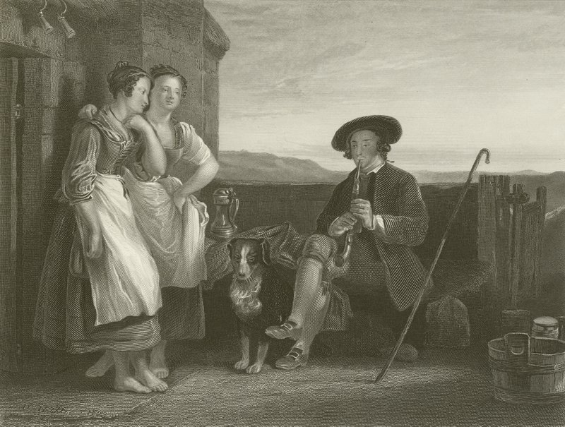 O pastor gentil de David Wilkie