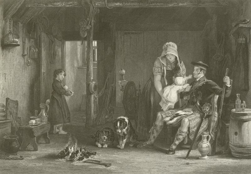 O retorno do highlander de David Wilkie
