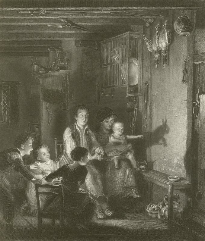 O coelho na parede de David Wilkie