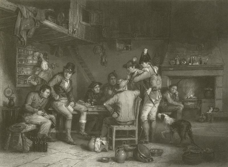 The Village Recruit de David Wilkie